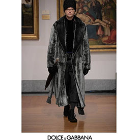 Денис для шоу Dolce&Gabbana