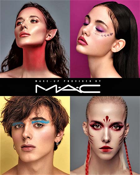 Модели iModel для MAC Cosmetics